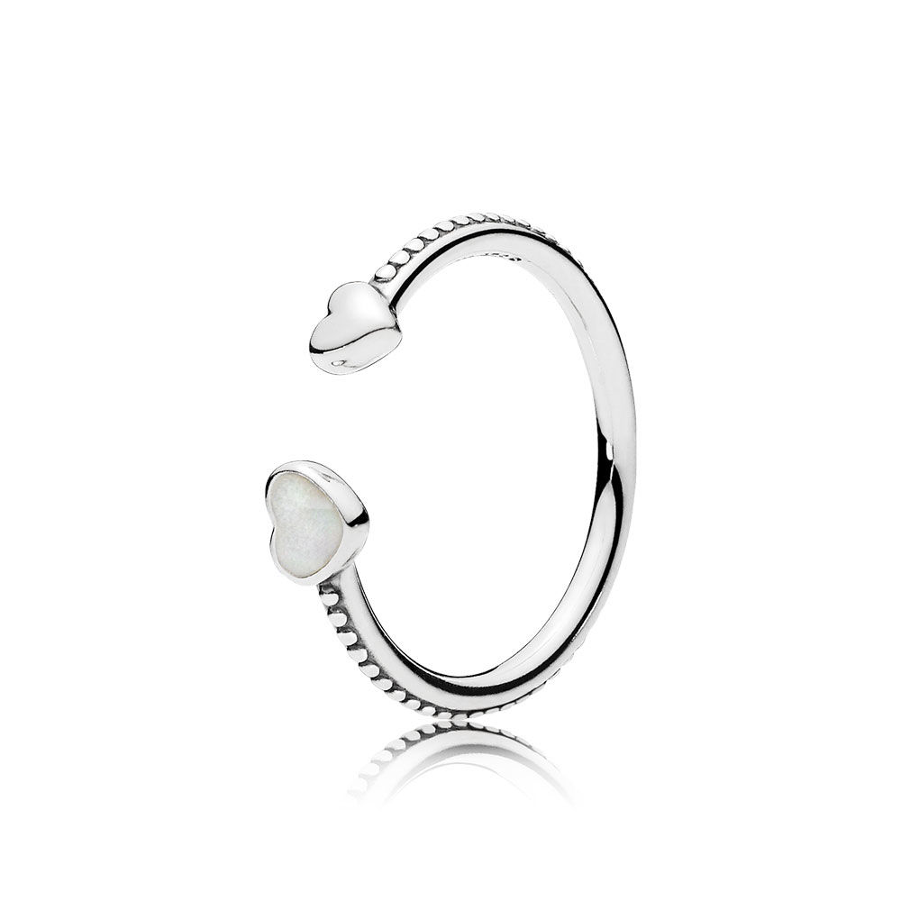 ANILLO CORAZONES ABIERTO