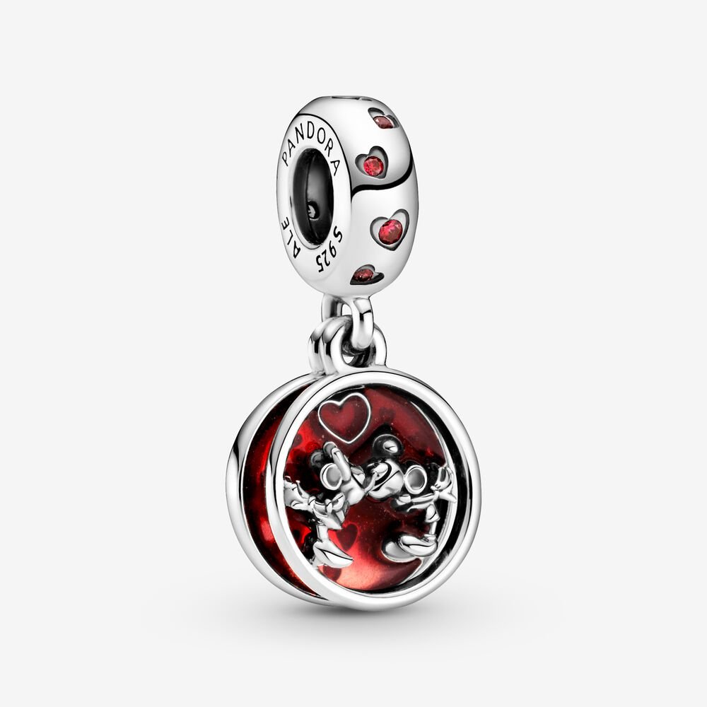 COLGANTE MINNIE Y MICKEY AMOR Y BESOS