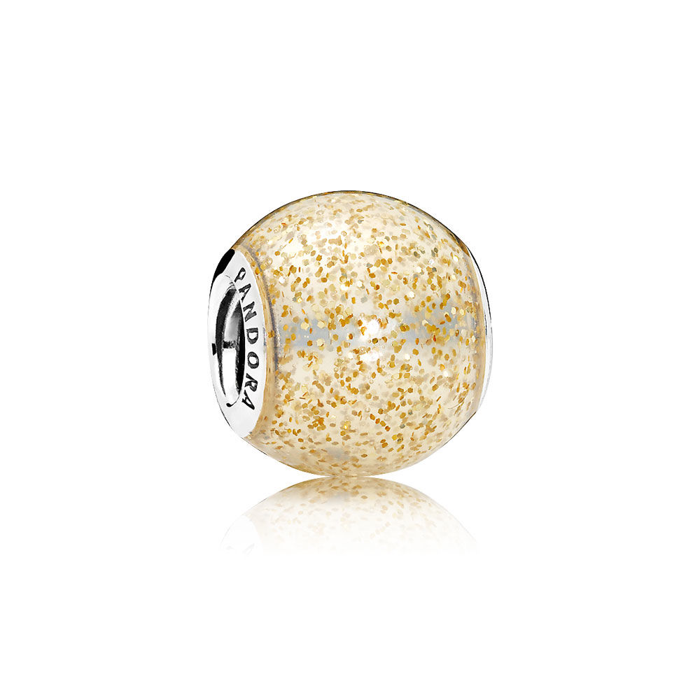 CHARM ESFERA BRILLANTE DORADO