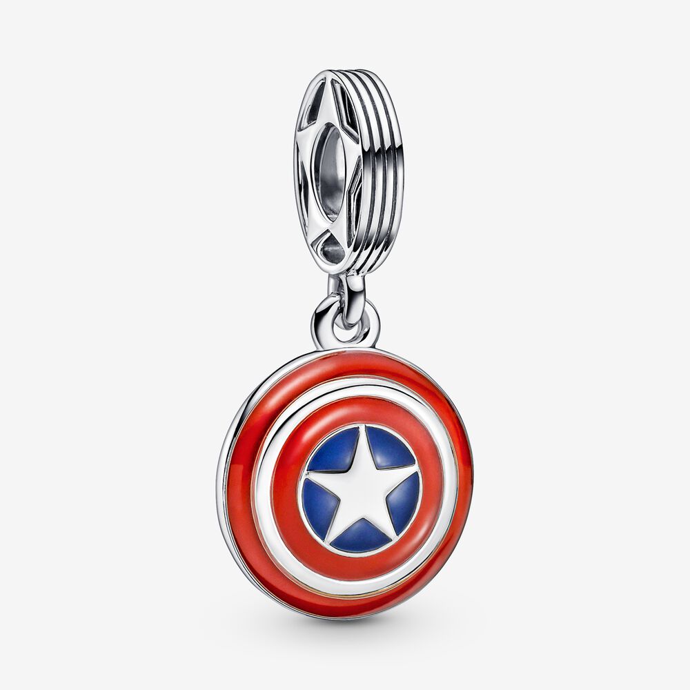 COLGANTE ESCUDO CAPITAN AMERICA  MARVEL