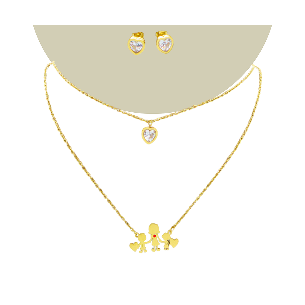 Collar Multicadena Familia