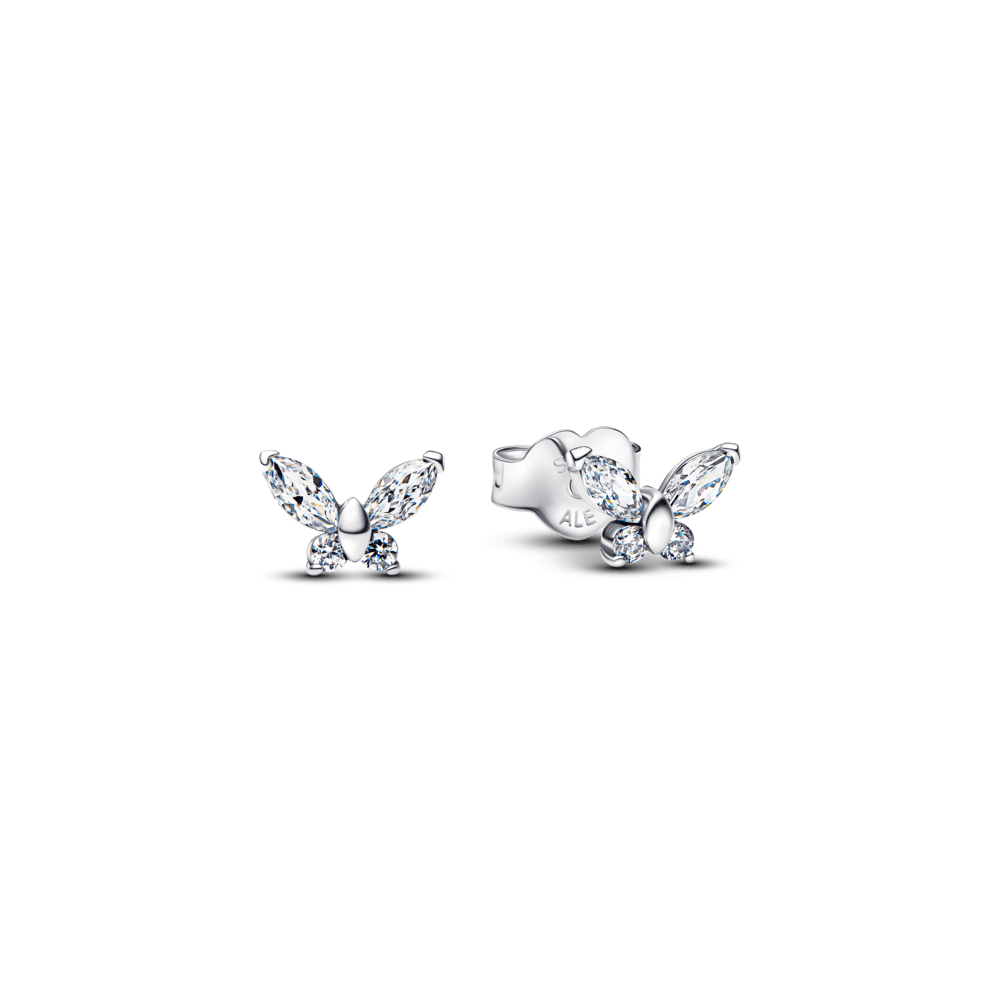 ARETES MARIPOSA BLANCA
