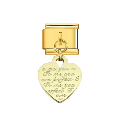 CHARM DORADO PARA MI ERES PERFECT@