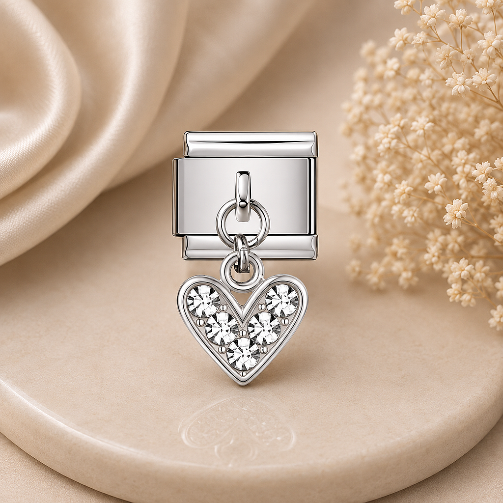 CHARM CORAZON BRILLANTE
