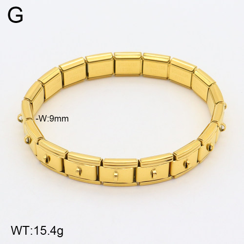 BRAZALETE ITALIANO DORADO