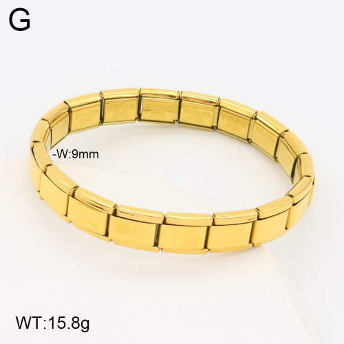 BRAZALETE ITALIANO DORADO