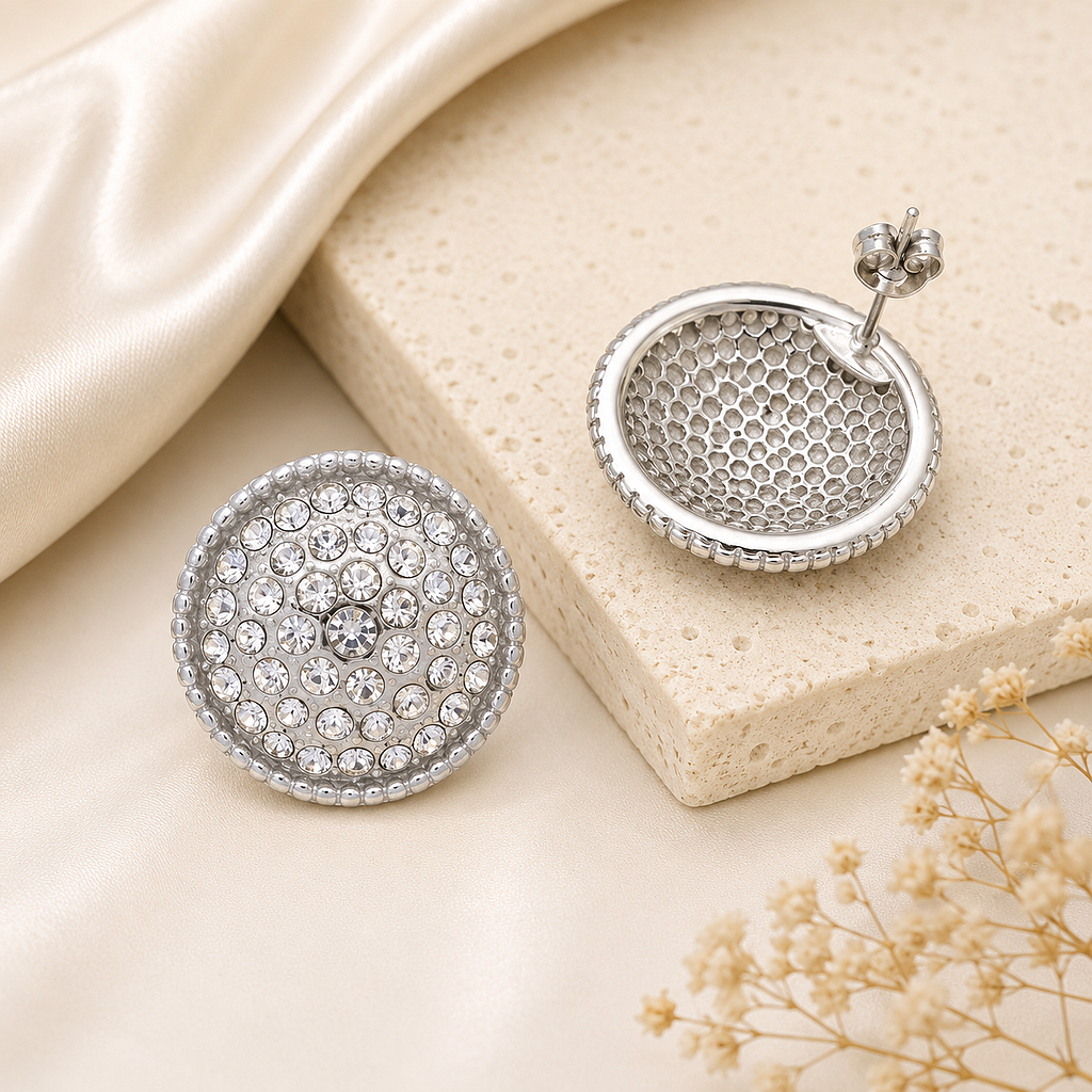 ARETES CIRCULAR PAVÉ