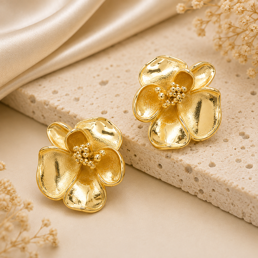 ARETES DE FLOR