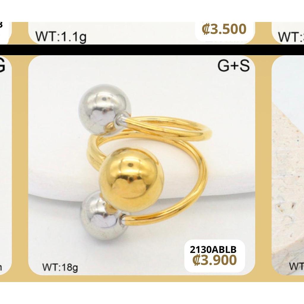 ANILLO DOS TONOS