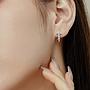 Aretes Huggies Cruz