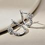 Aretes Huggies Cruz