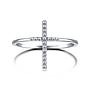 Anillo Cruz Brillante