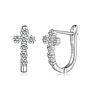 Aretes Huggies Cruz
